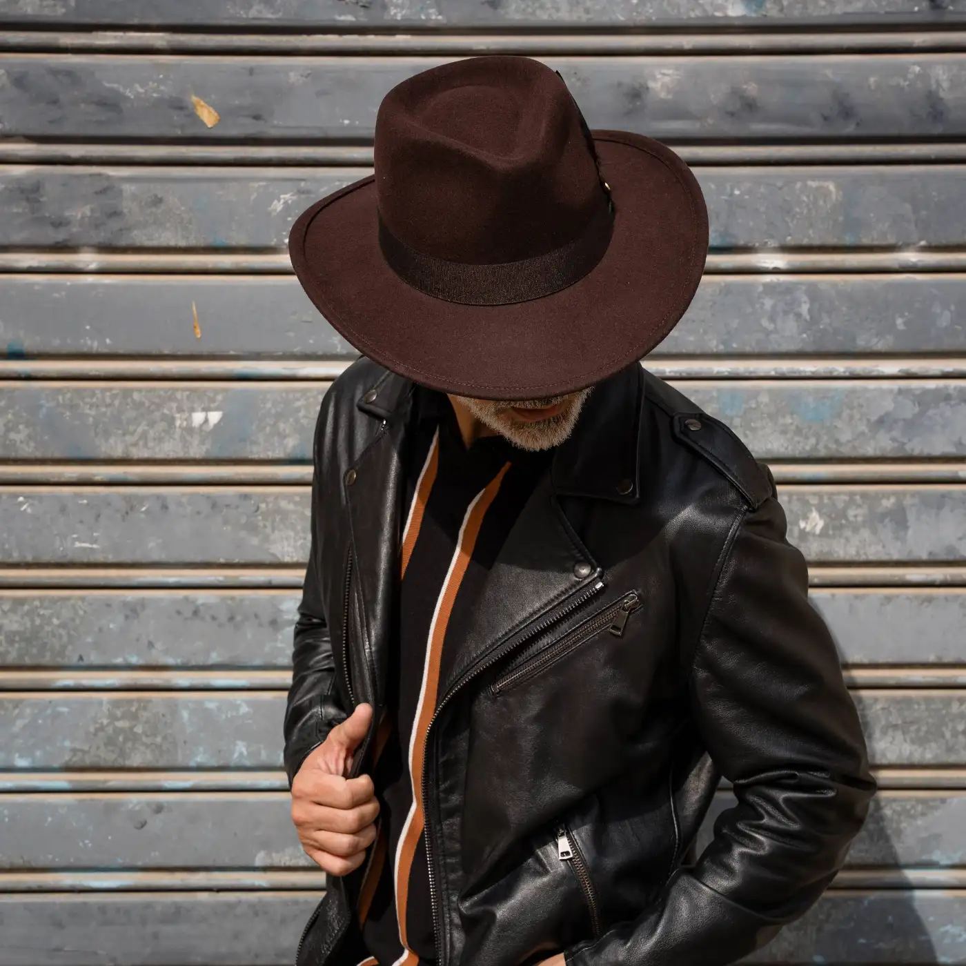 Cappello Australiano in Feltro di Morbido Cashmere Antipioggia