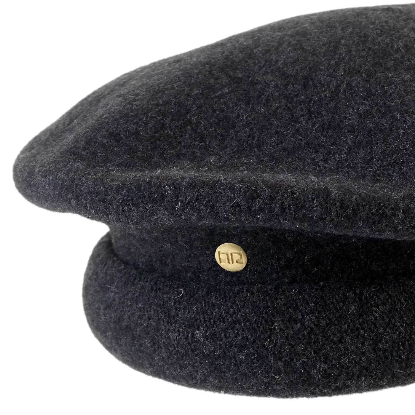 Basco Parigino in Lana Vergine con Risvolto Arricciato