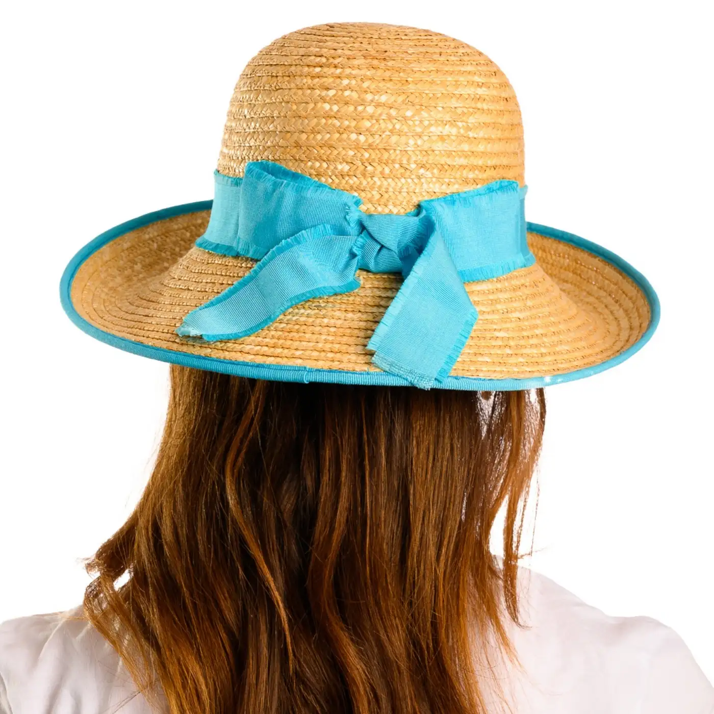 Cappello con Fiocco in Paglia di Firenze