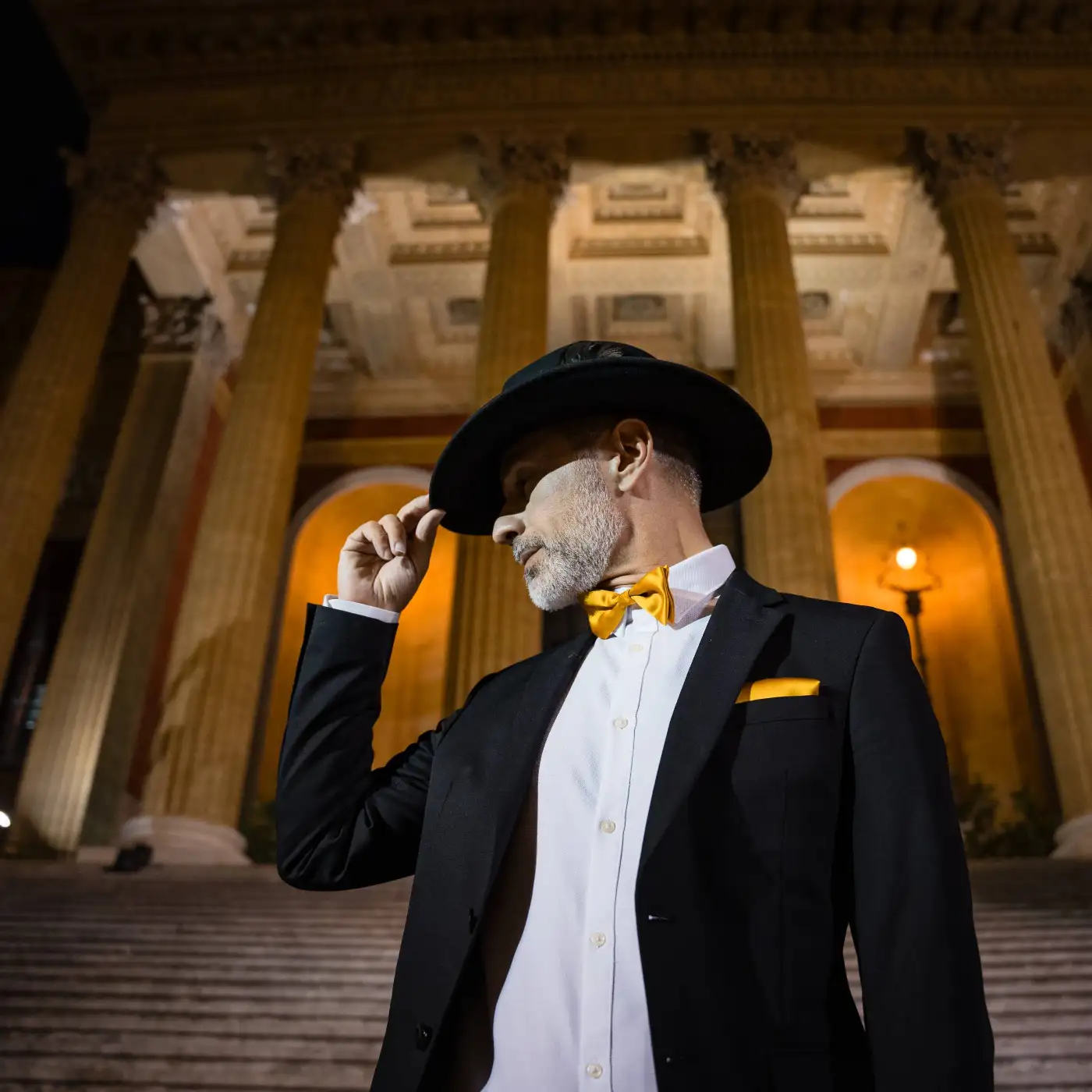 Cappello Australiano in Feltro di Morbido Cashmere Antipioggia