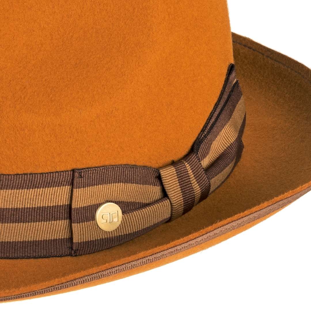 Cappello Trilby Jazz a Tesa Media in Feltro di Lana Merinos