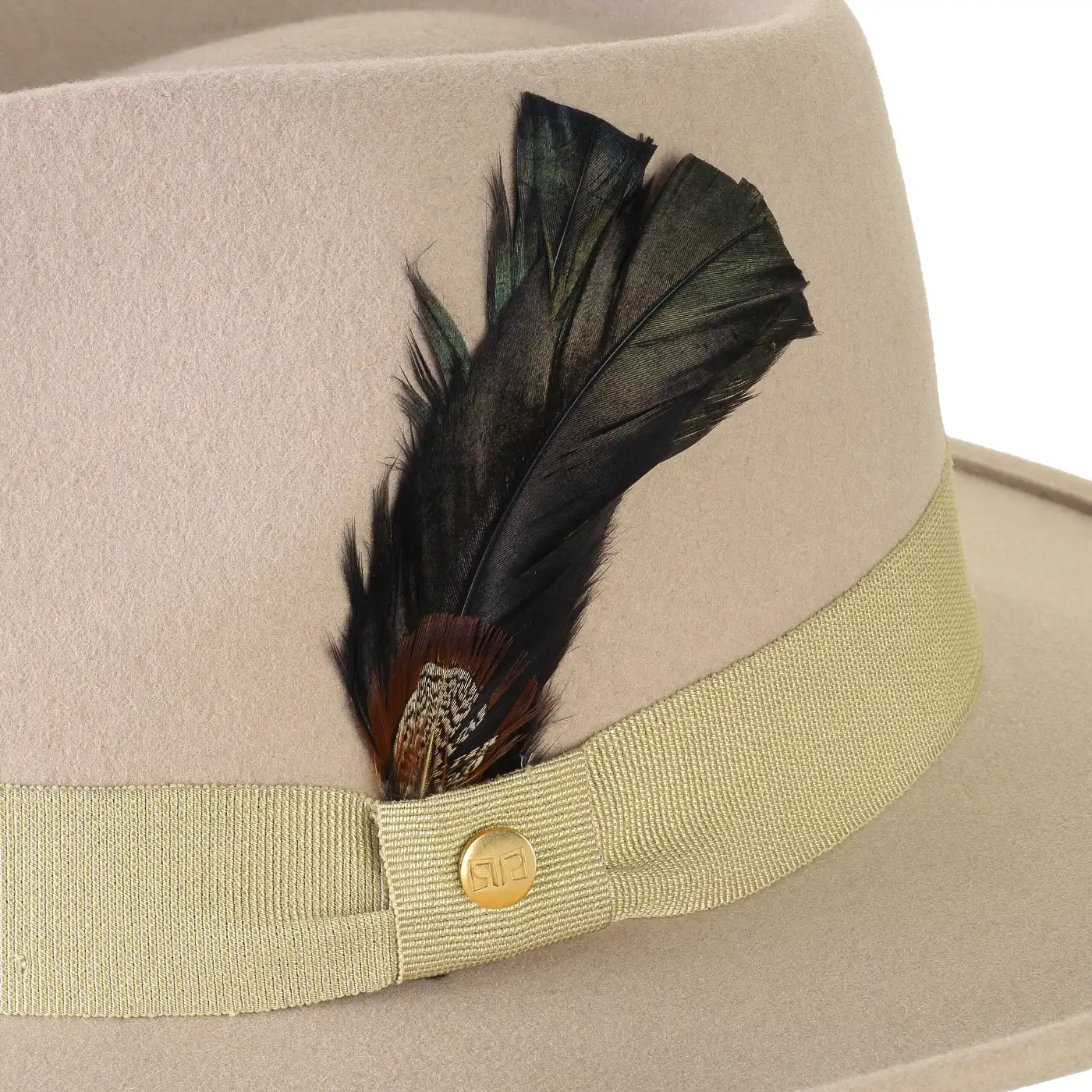 Cappello Australiano in Feltro di Morbido Cashmere Antipioggia