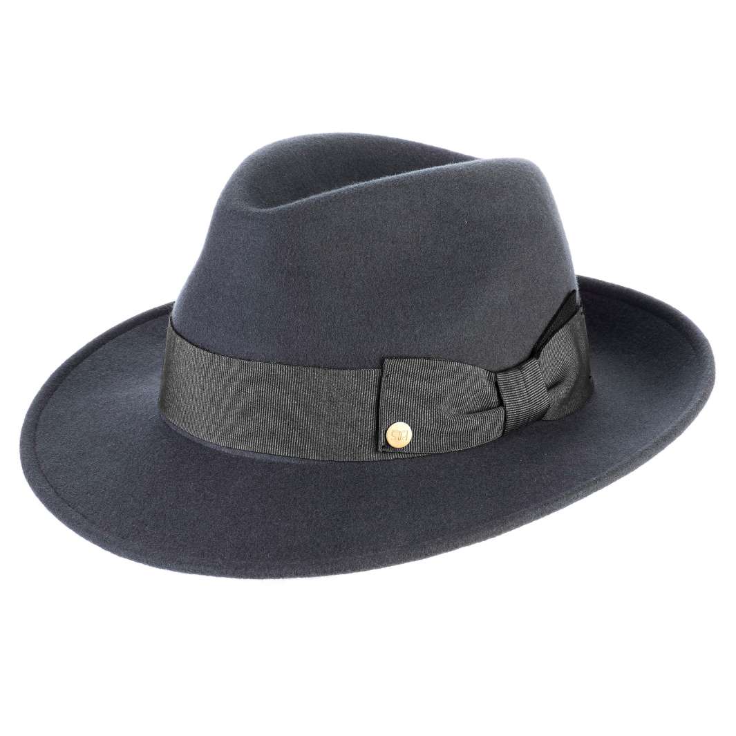 Cappello Fedora Coccos in Feltro di Lana Merinos