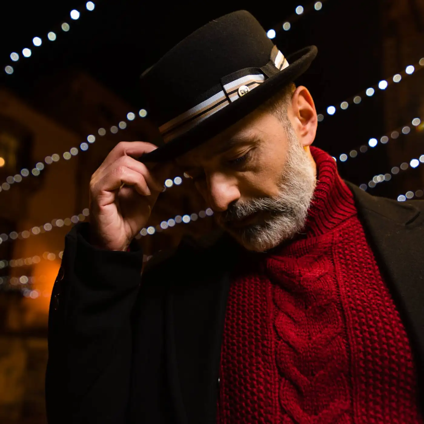 Cappello Pork Pie Classico in Feltro di Lana Merinos