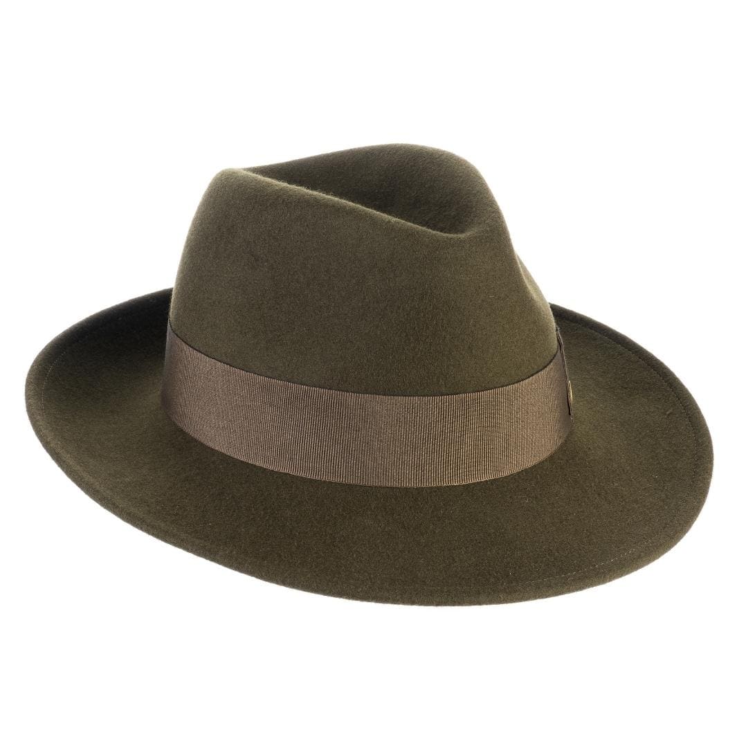 Cappello Fedora Coccos in Feltro di Lana Merinos