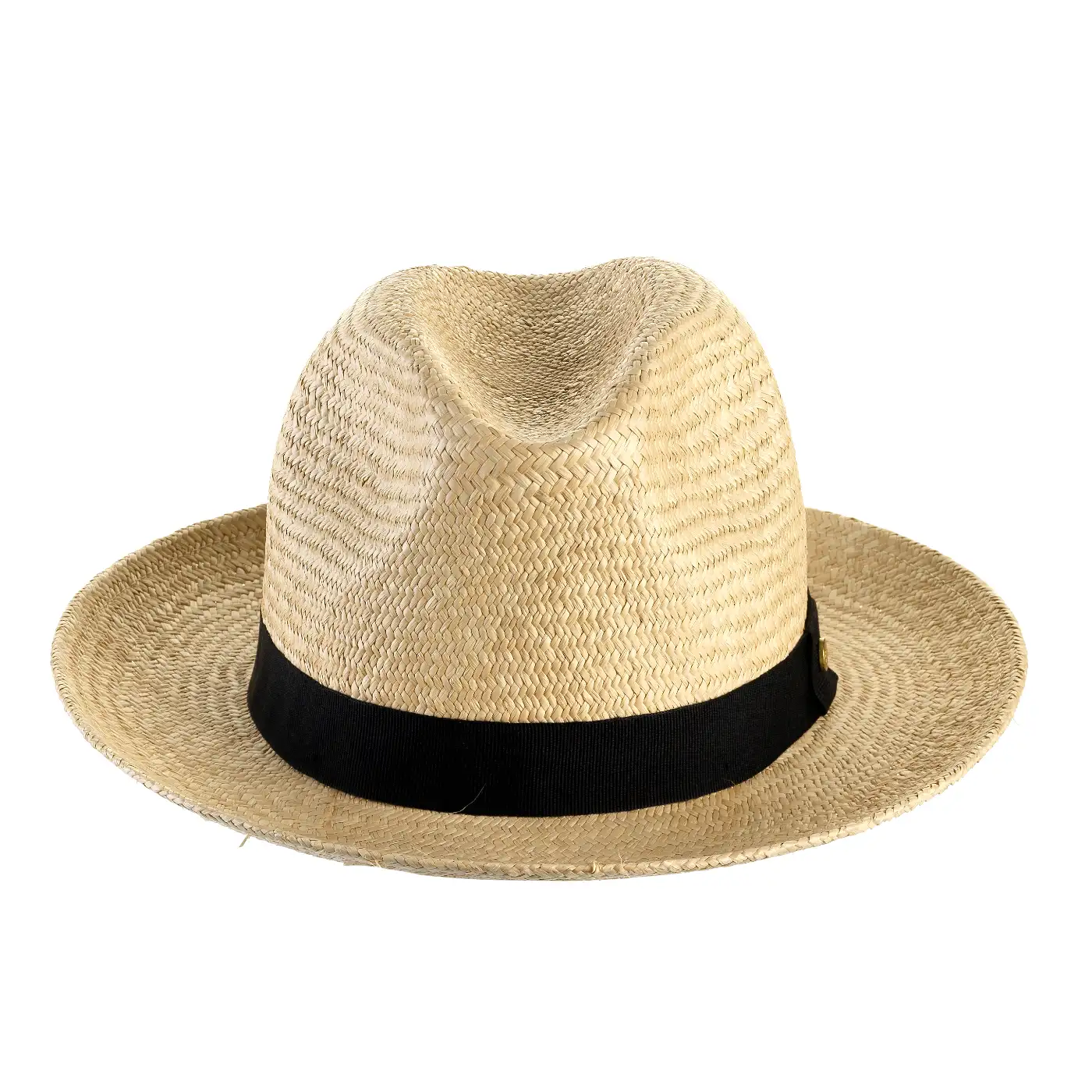 Cappello Trilby di Paglia a Tesa Media