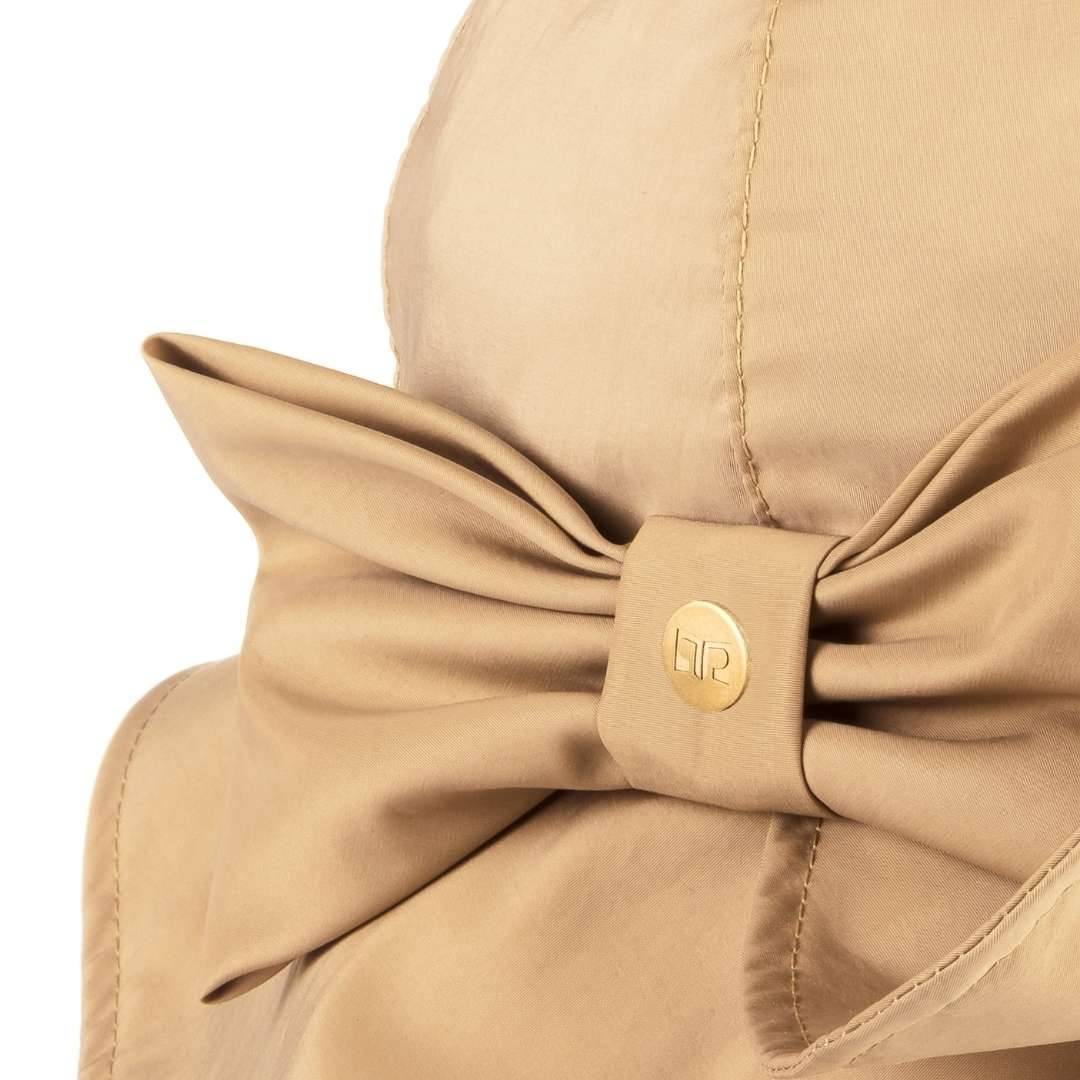 Bucket Impermeabile Foderato in Pile con Fiocco