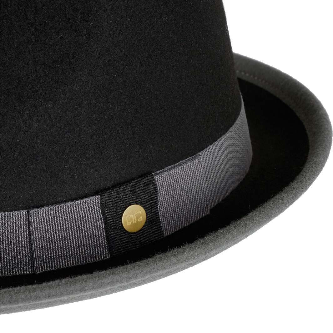 Cappello Trilby Michael Jackson in Feltro di Lana Merinos Bicolore