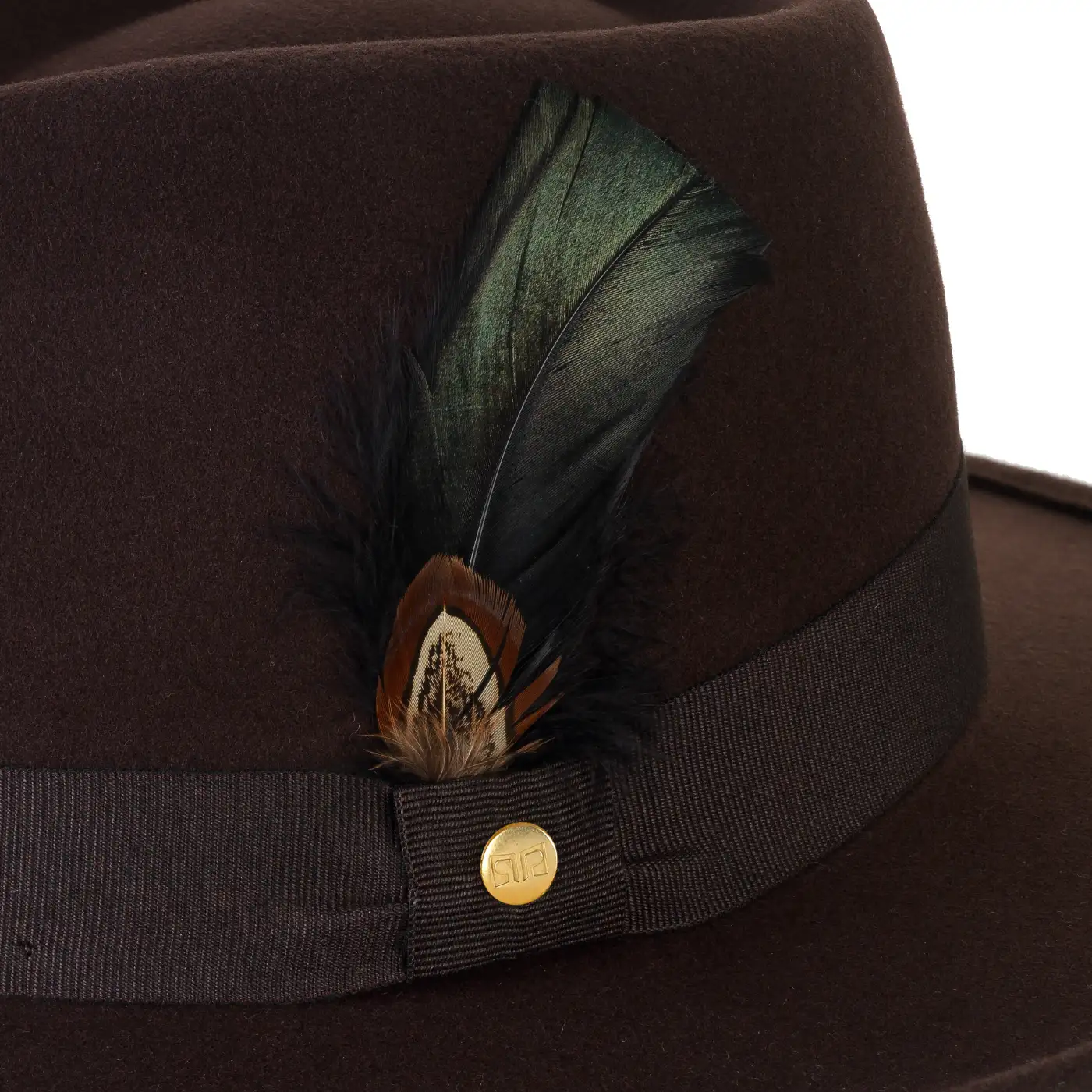 Cappello Australiano in Feltro di Morbido Cashmere Antipioggia