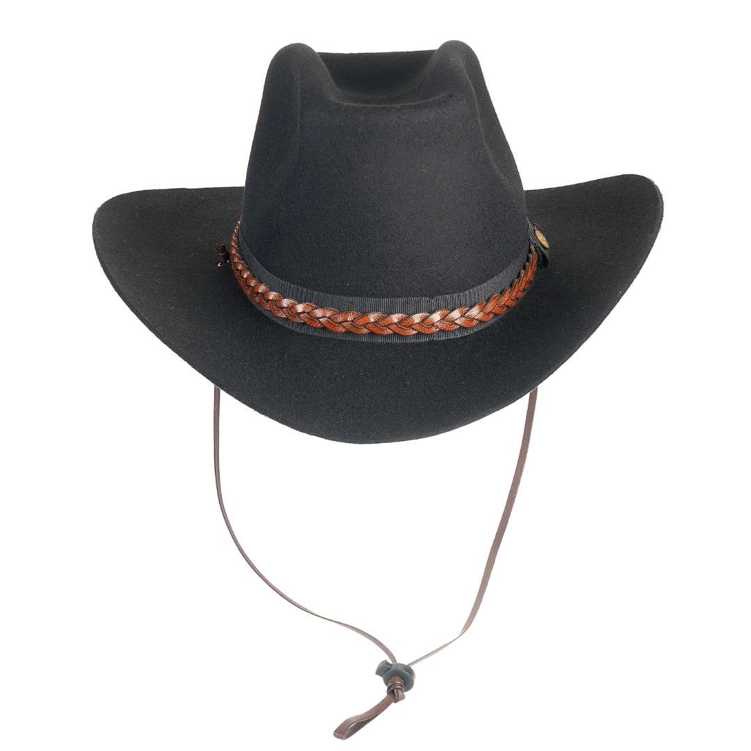 Cappello da Cowboy in Feltro di Lana Merinos Antipioggia