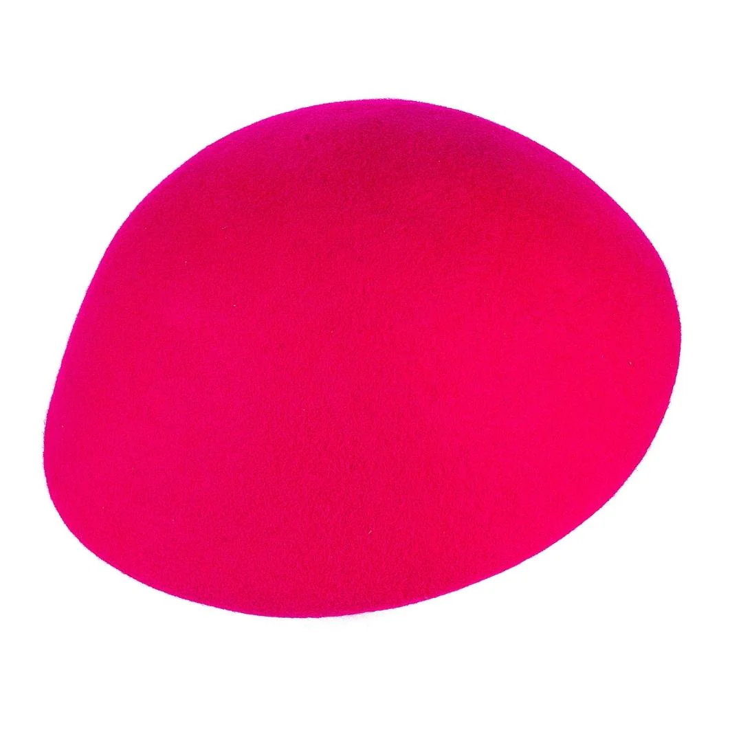 Basco Bombetta alla Francese in Feltro di Lana Merinos