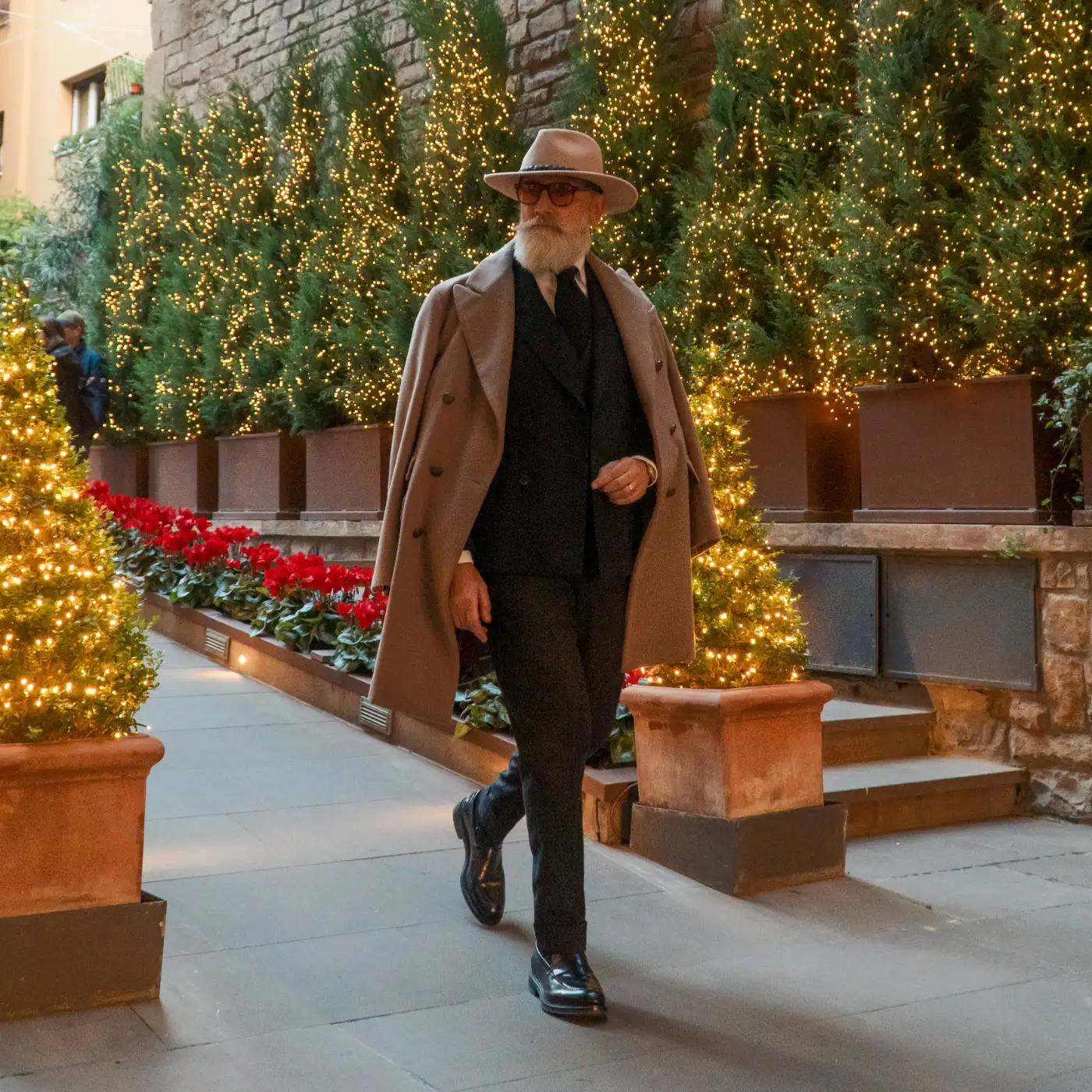Cappello Fedora Australiano in Feltro di Lana Merinos Antipioggia