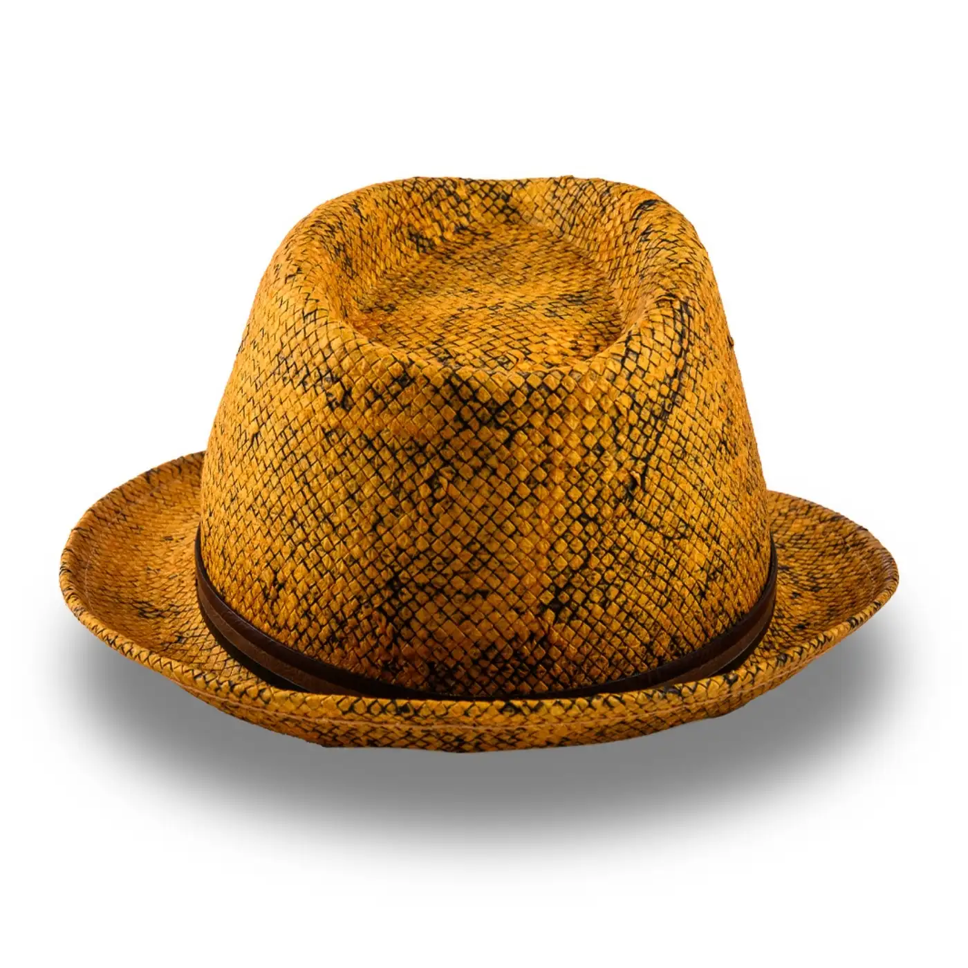 Cappello Trilby a Tesa Corta Stonewashed