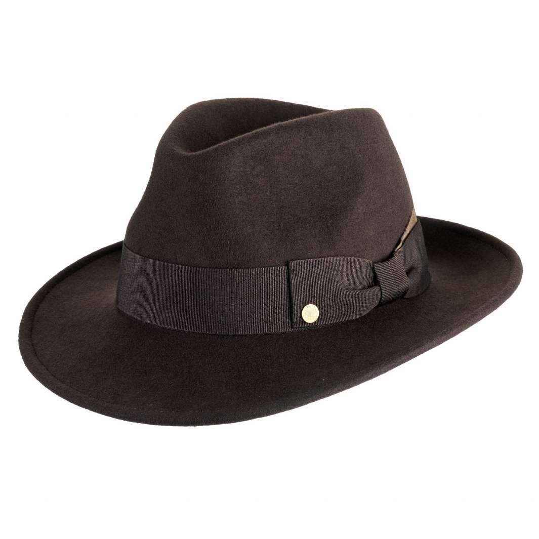 Cappello Fedora Coccos in Feltro di Lana Merinos
