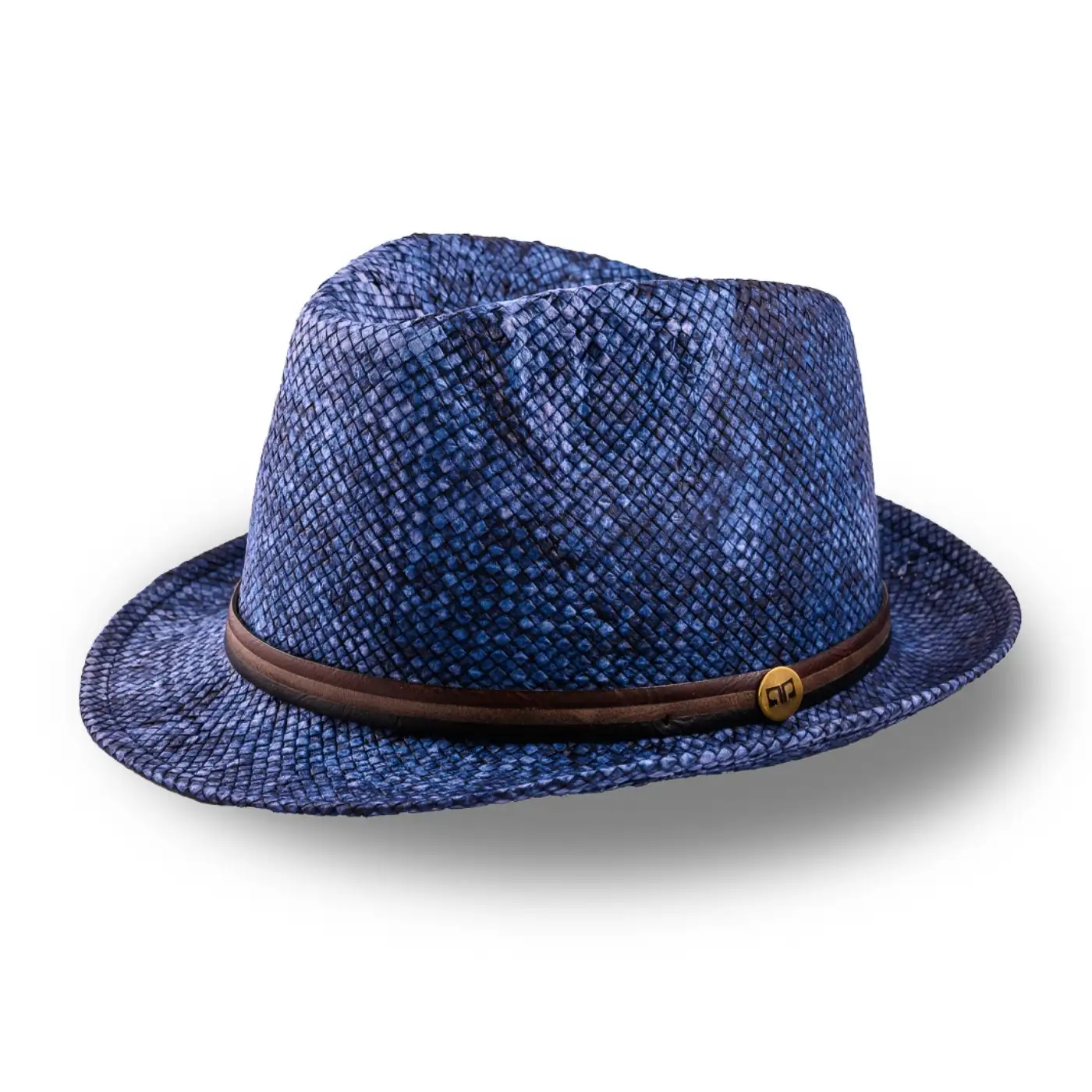 Cappello Trilby a Tesa Corta Stonewashed