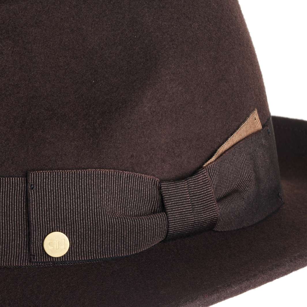 Cappello Fedora Coccos in Feltro di Lana Merinos