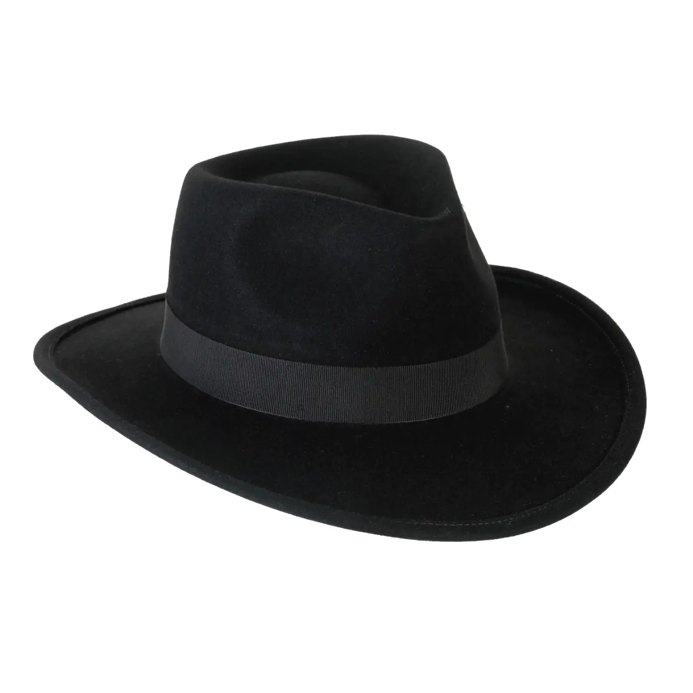 Cappello Australiano in Feltro di Morbido Cashmere Antipioggia