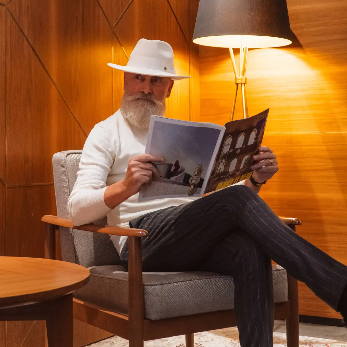 Cappello Fedora Coccos in Feltro di Lana Merinos