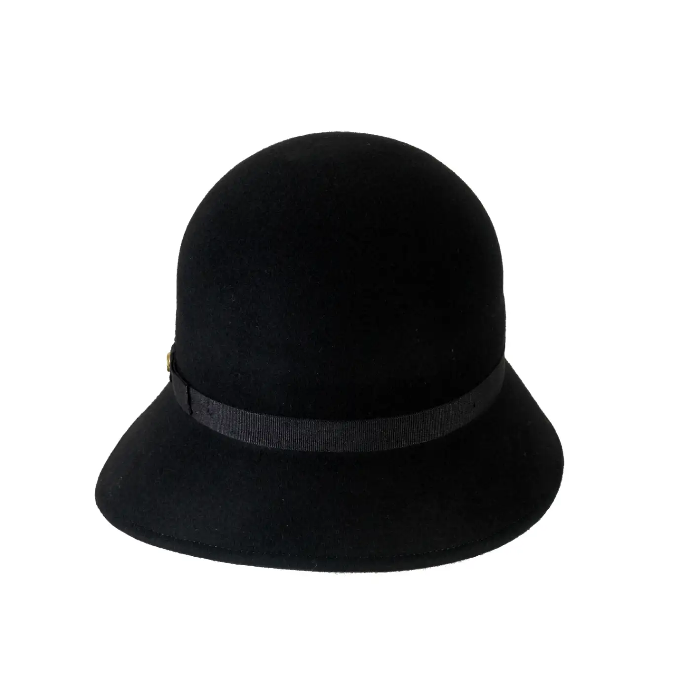 Cappello a Cloche Signorile a Tesa Media in Feltro di Lana Merinos