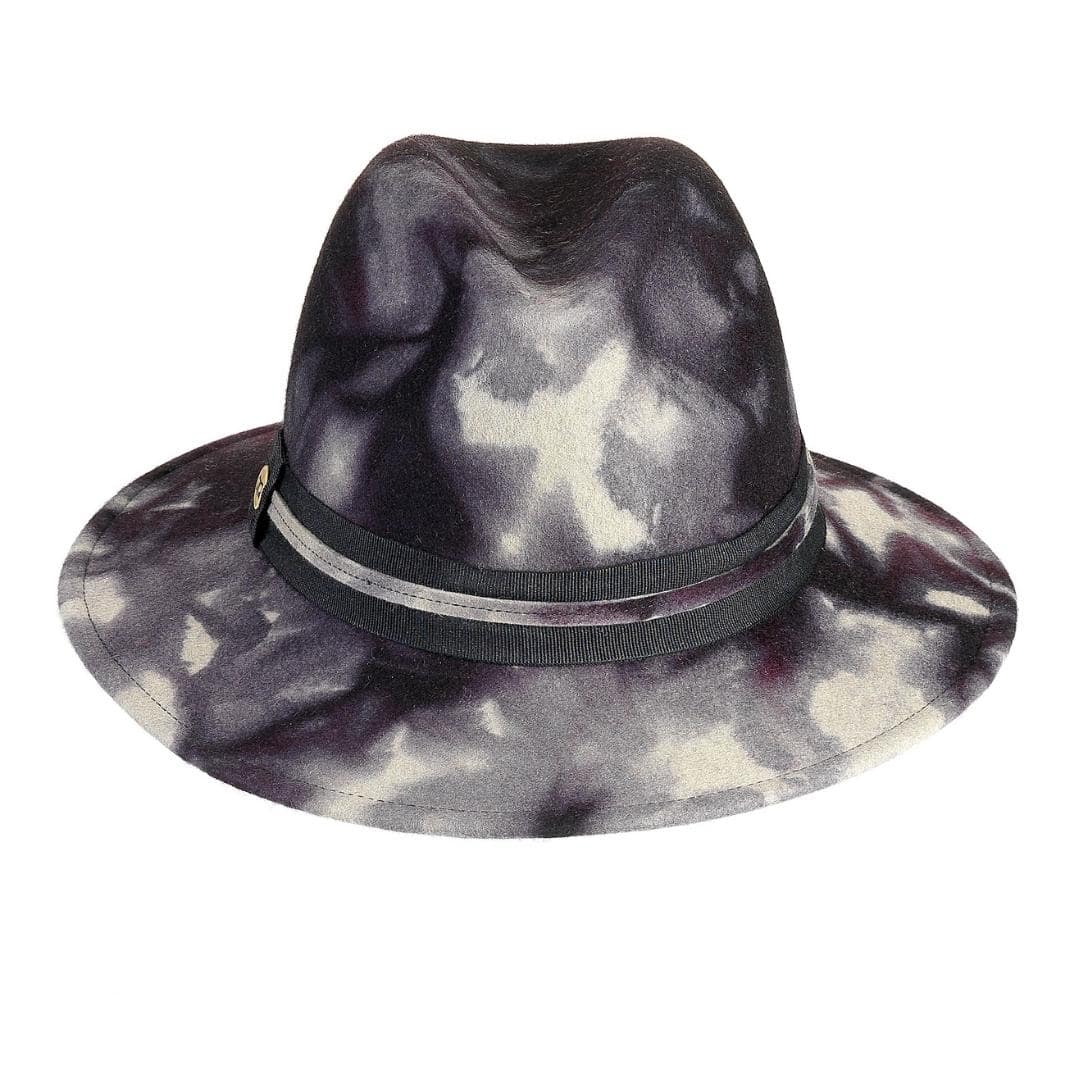 Cappello Fedora a Tesa Media in Feltro di Lana Merinos Maltinto