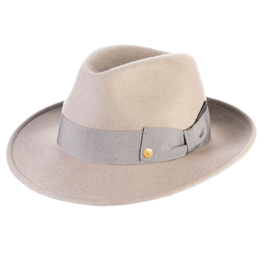 Cappello Fedora Coccos in Feltro di Lana Merinos