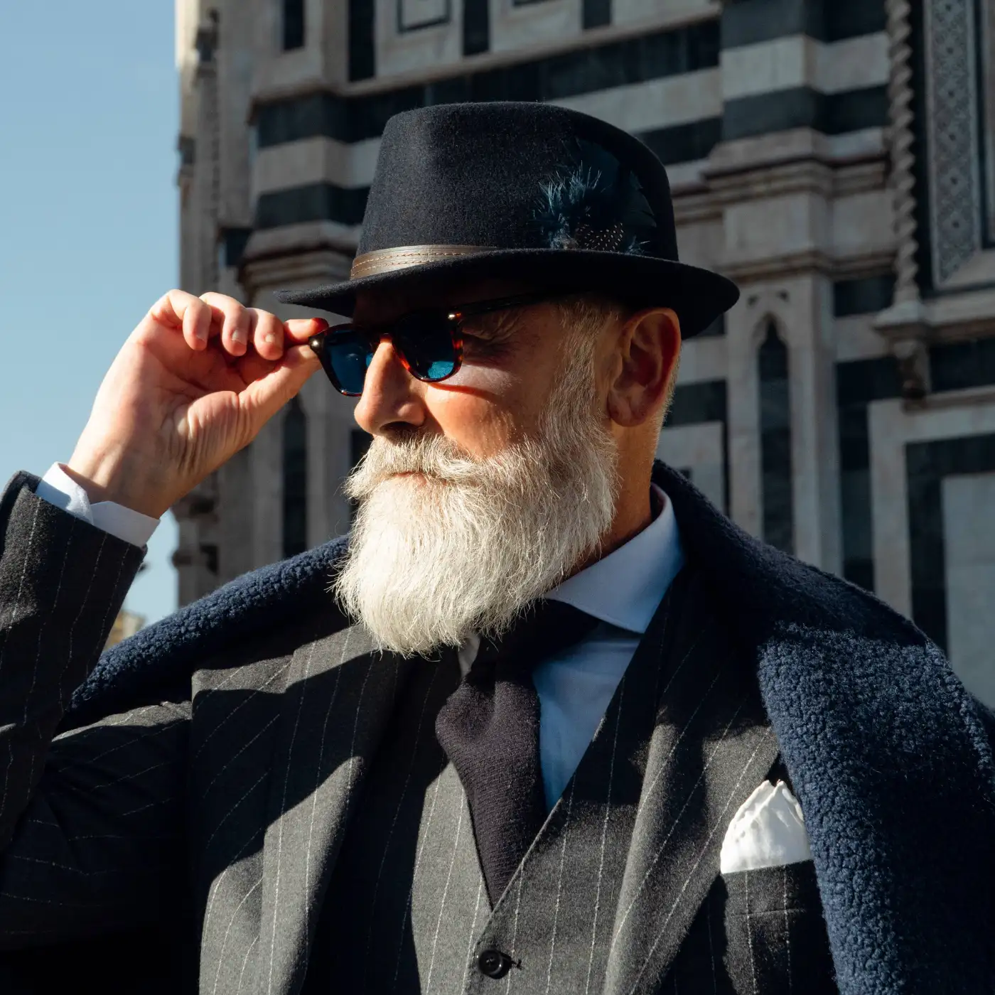 Cappello Trilby Classico in Feltro di Lana Merinos