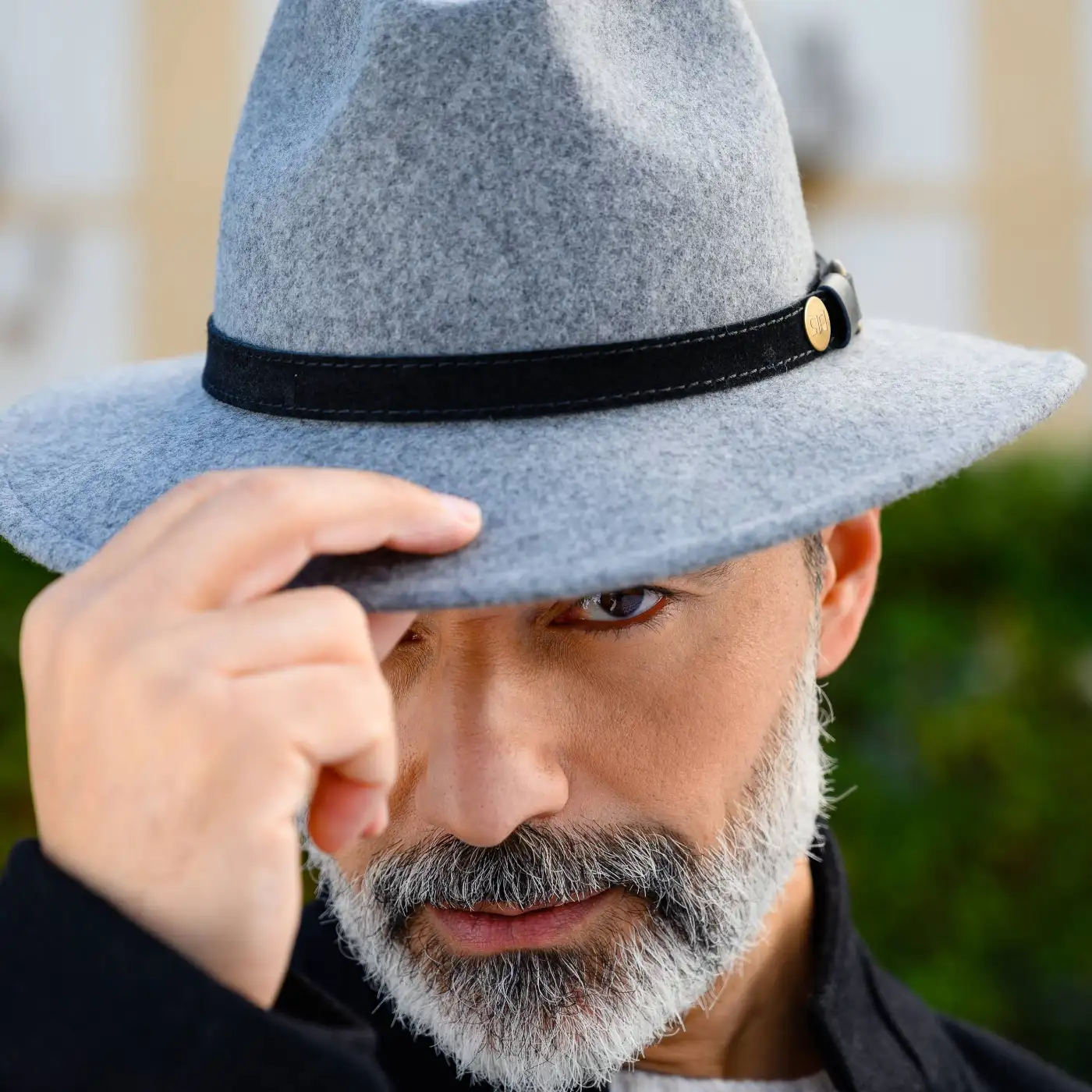 Cappello a Tesa Media in Feltro di Lana Merinos