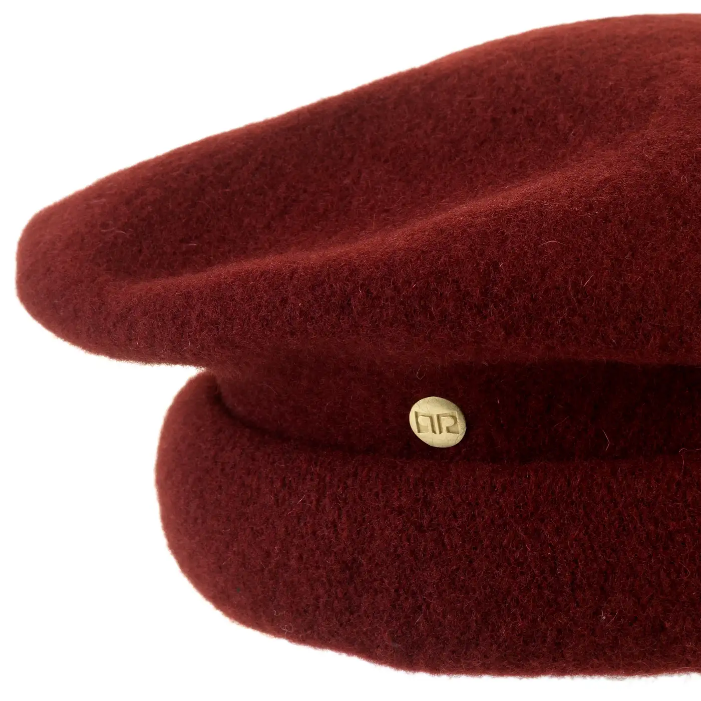 Basco Parigino in Lana Vergine con Risvolto Arricciato