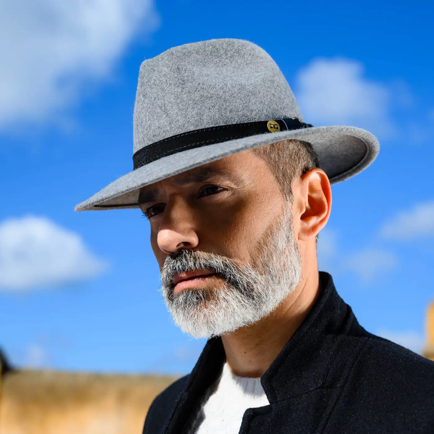 Cappello a Tesa Media in Feltro di Lana Merinos