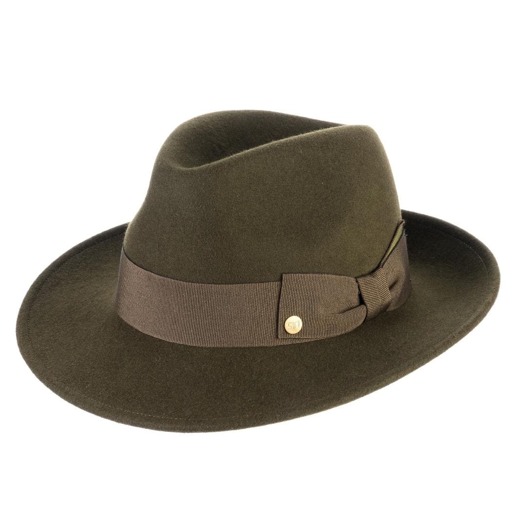 Cappello Fedora Coccos in Feltro di Lana Merinos