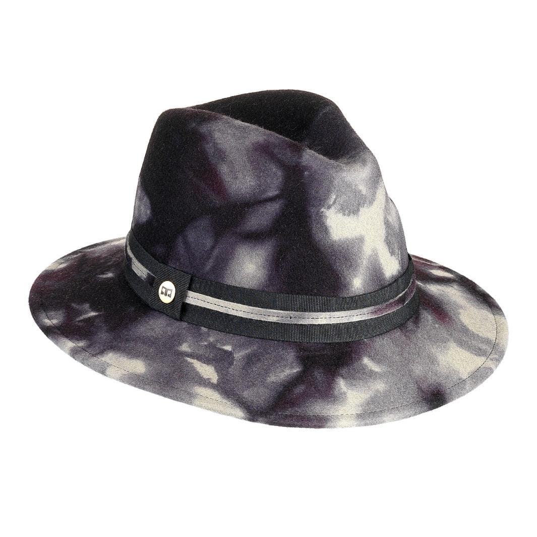 Cappello Fedora a Tesa Media in Feltro di Lana Merinos Maltinto