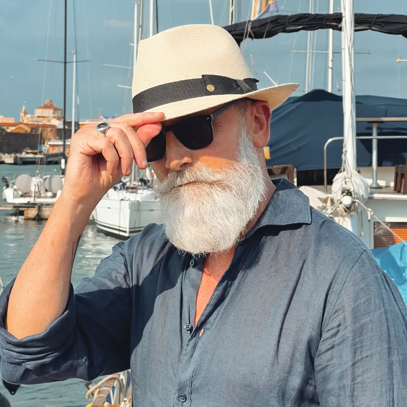 Cappello di Panama in Stile Fedora