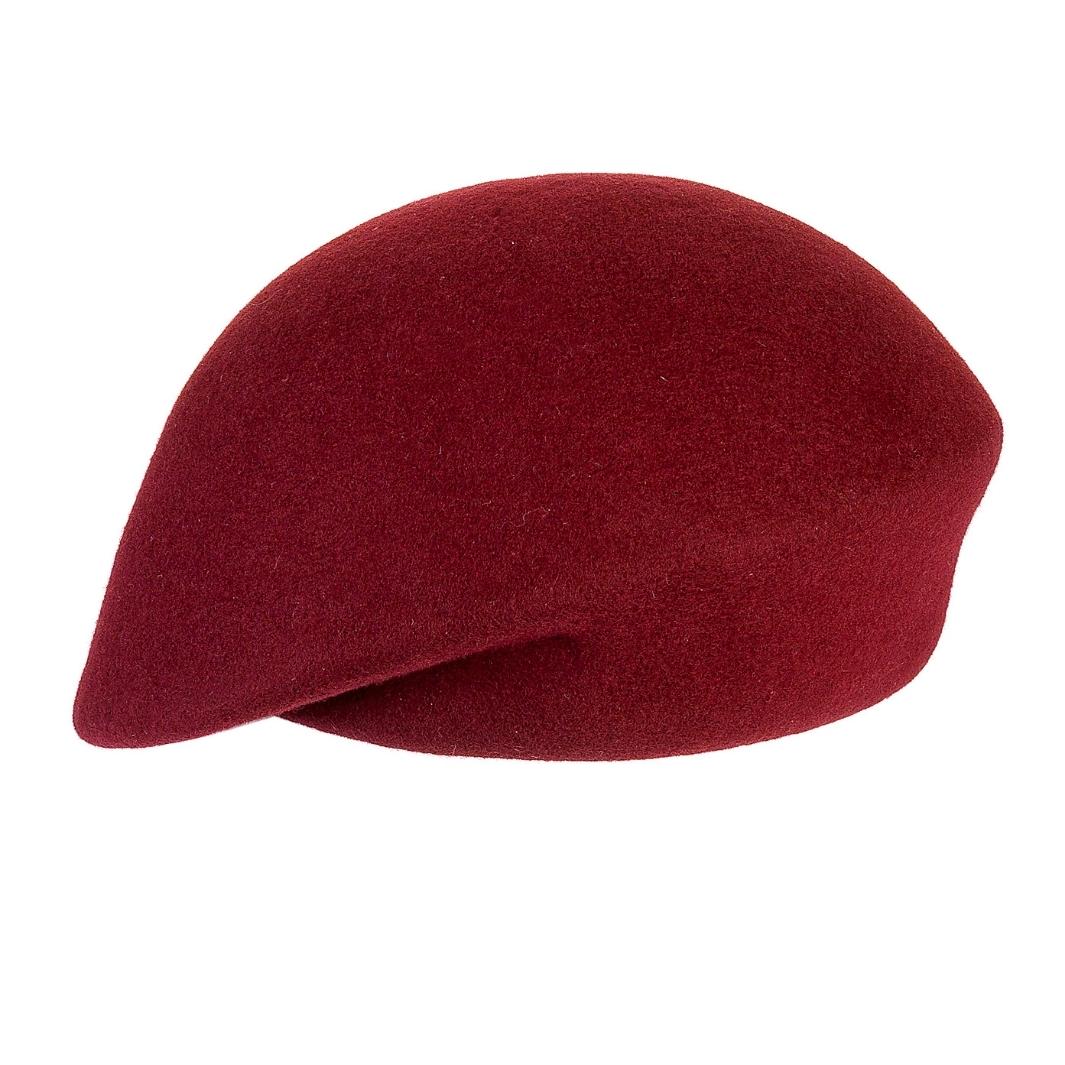 Basco Bombetta alla Francese in Feltro di Lana Merinos