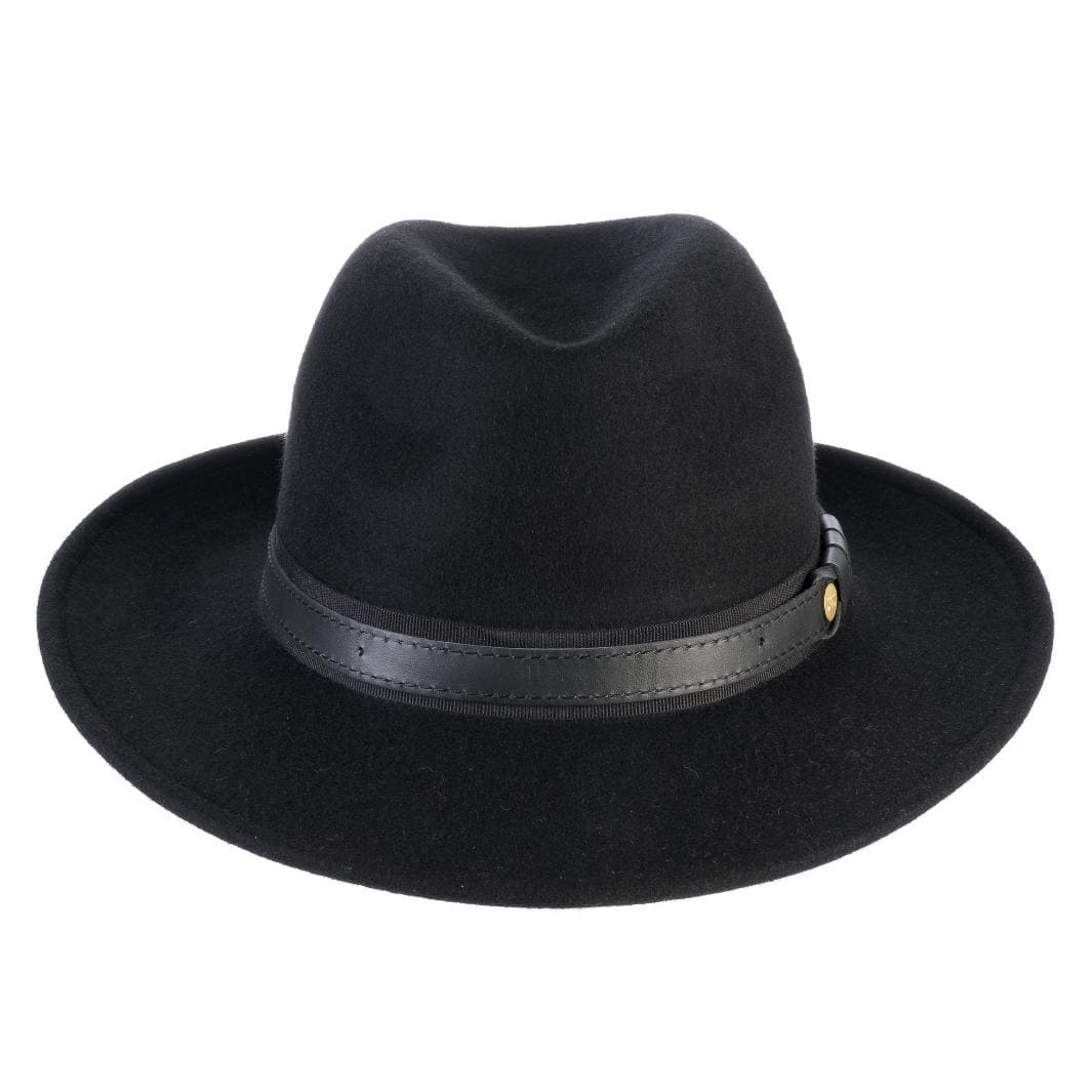 Cappello Fedora Elegante in Feltro di Lana Merinos Antipioggia