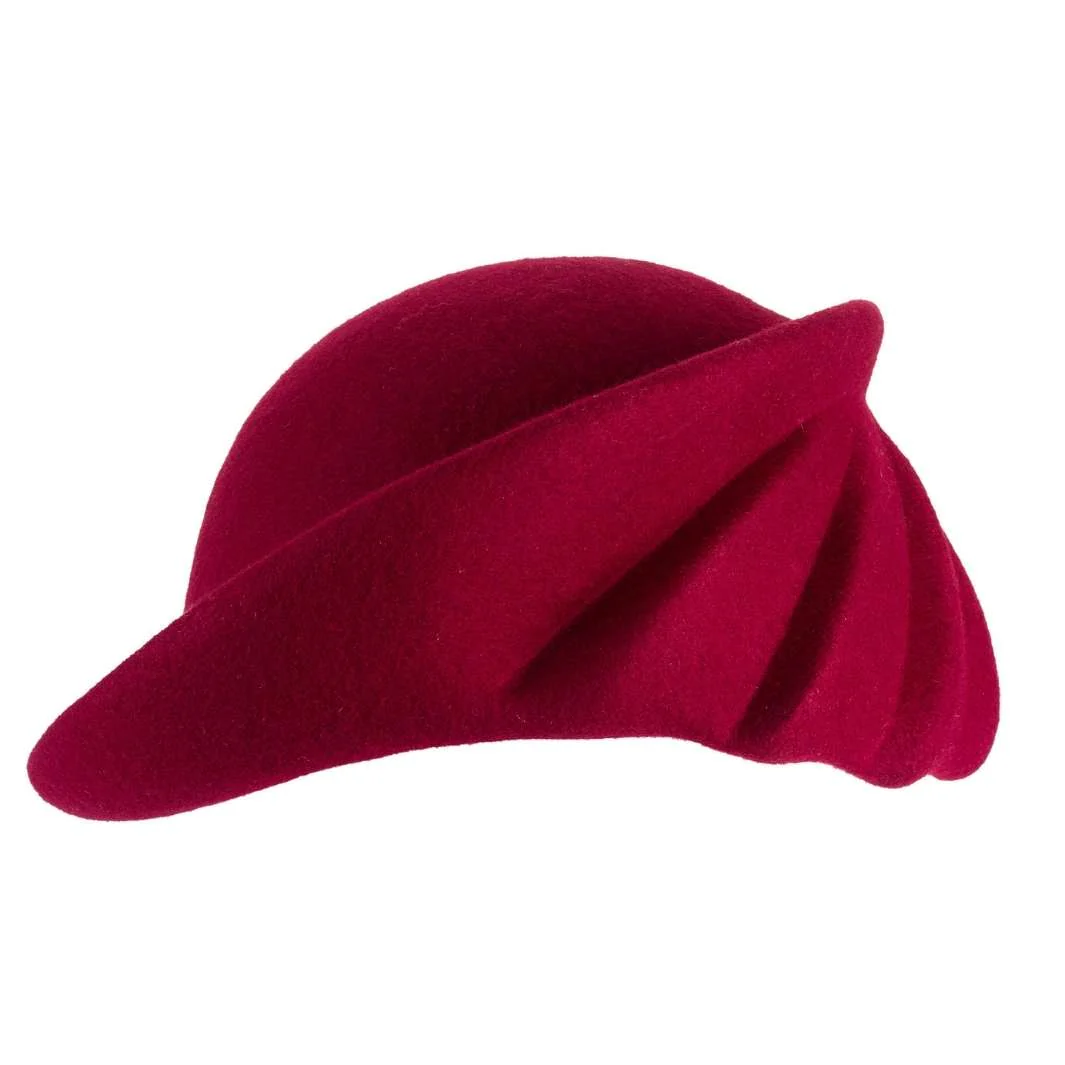 Basco Toque alla Francese in Feltro di Lana Merinos