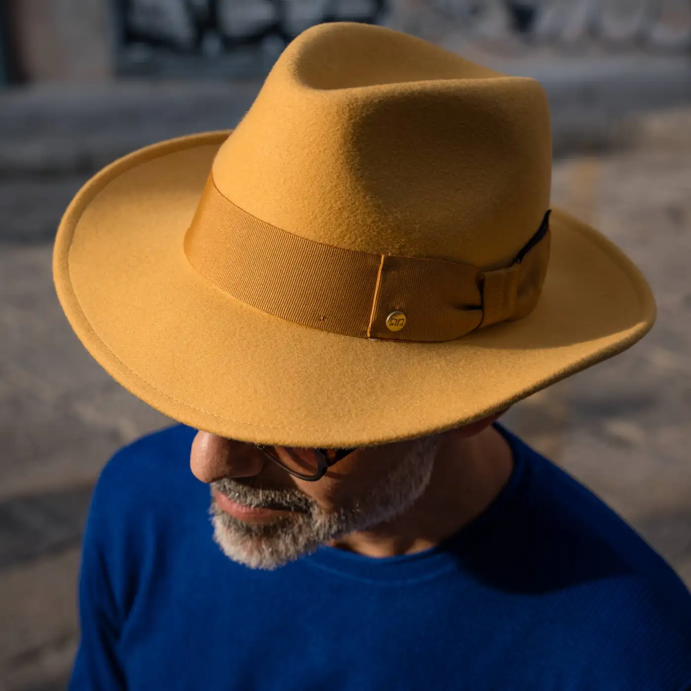 Cappello Fedora Coccos in Feltro di Lana Merinos