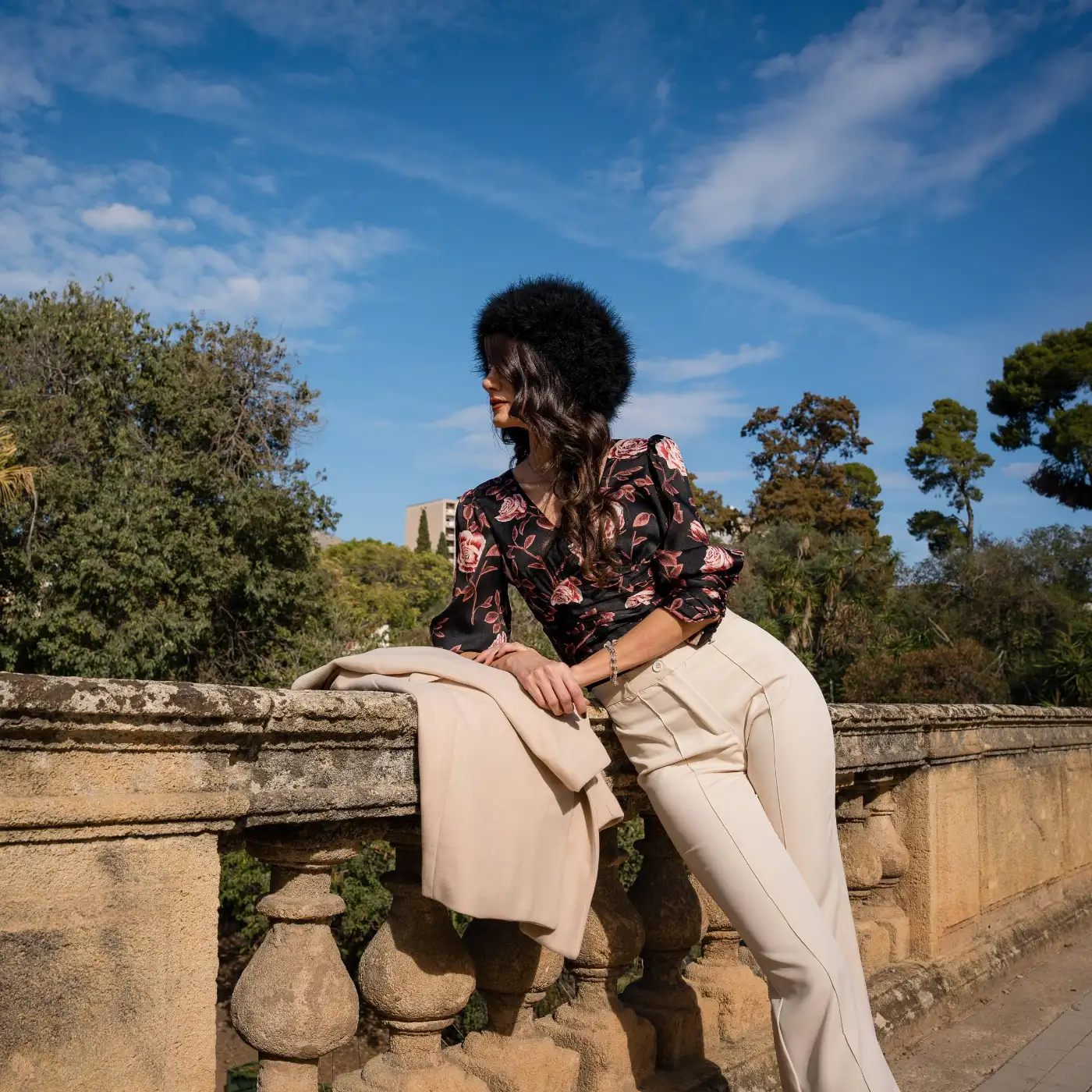 Colbacco in Piumaggio Naturale di Gallopavo Meleagris