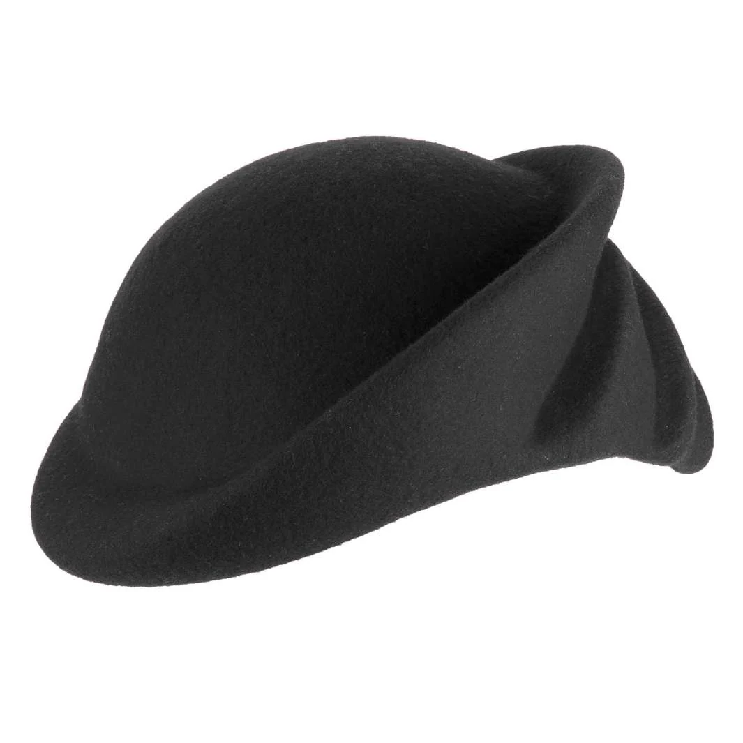 Basco Toque alla Francese in Feltro di Lana Merinos