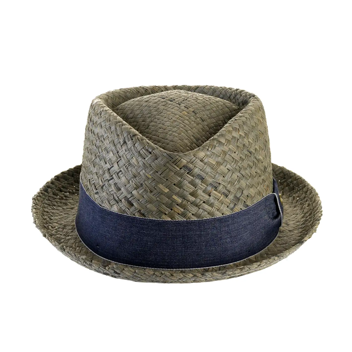 Cappello Pork Pie Estivo in Rafia