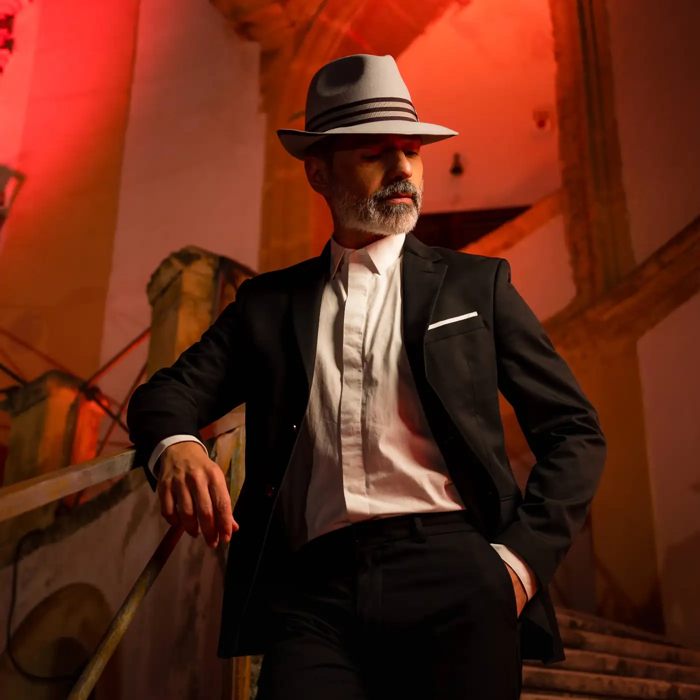 Cappello Trilby Jazz a Tesa Media in Feltro di Lana Merinos