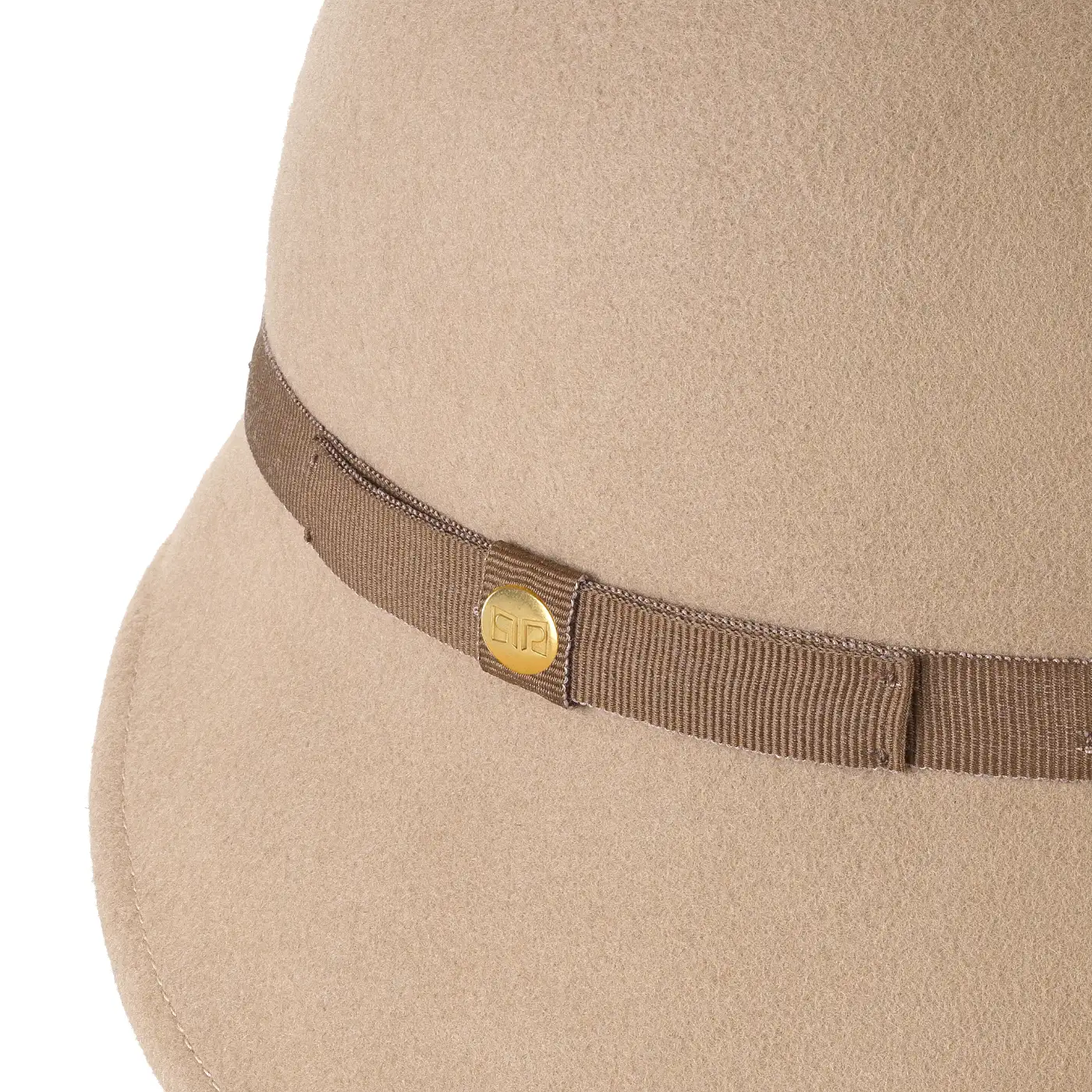 Cappello a Cloche Signorile a Tesa Media in Feltro di Lana Merinos