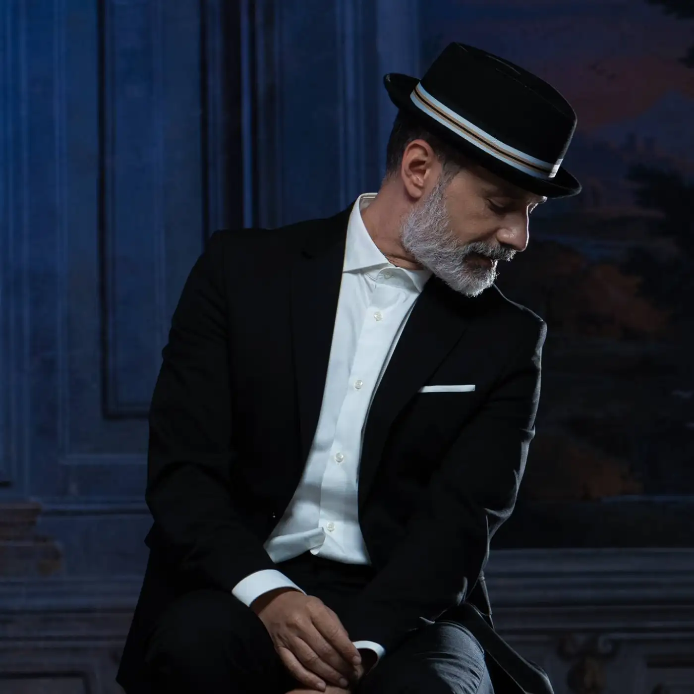 Cappello Pork Pie Classico in Feltro di Lana Merinos