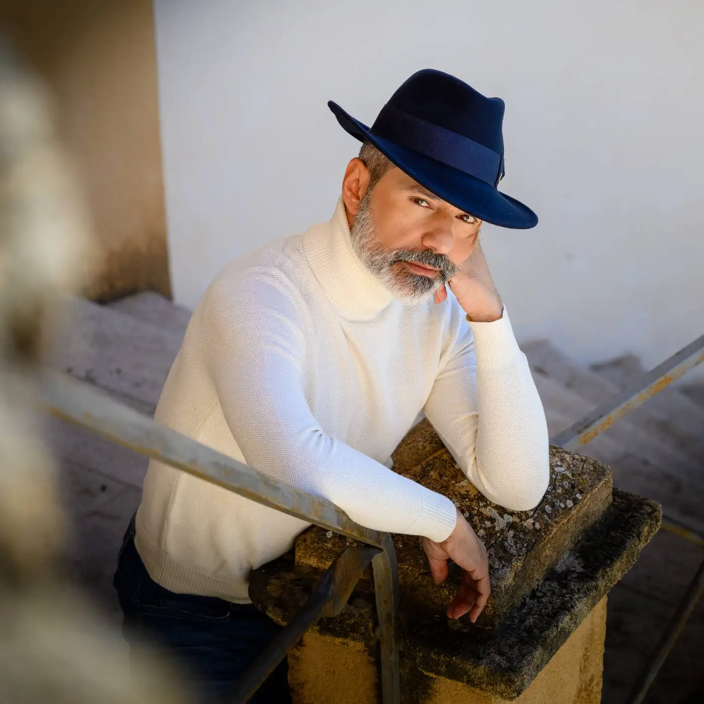 Cappello Fedora Coccos in Feltro di Lana Merinos