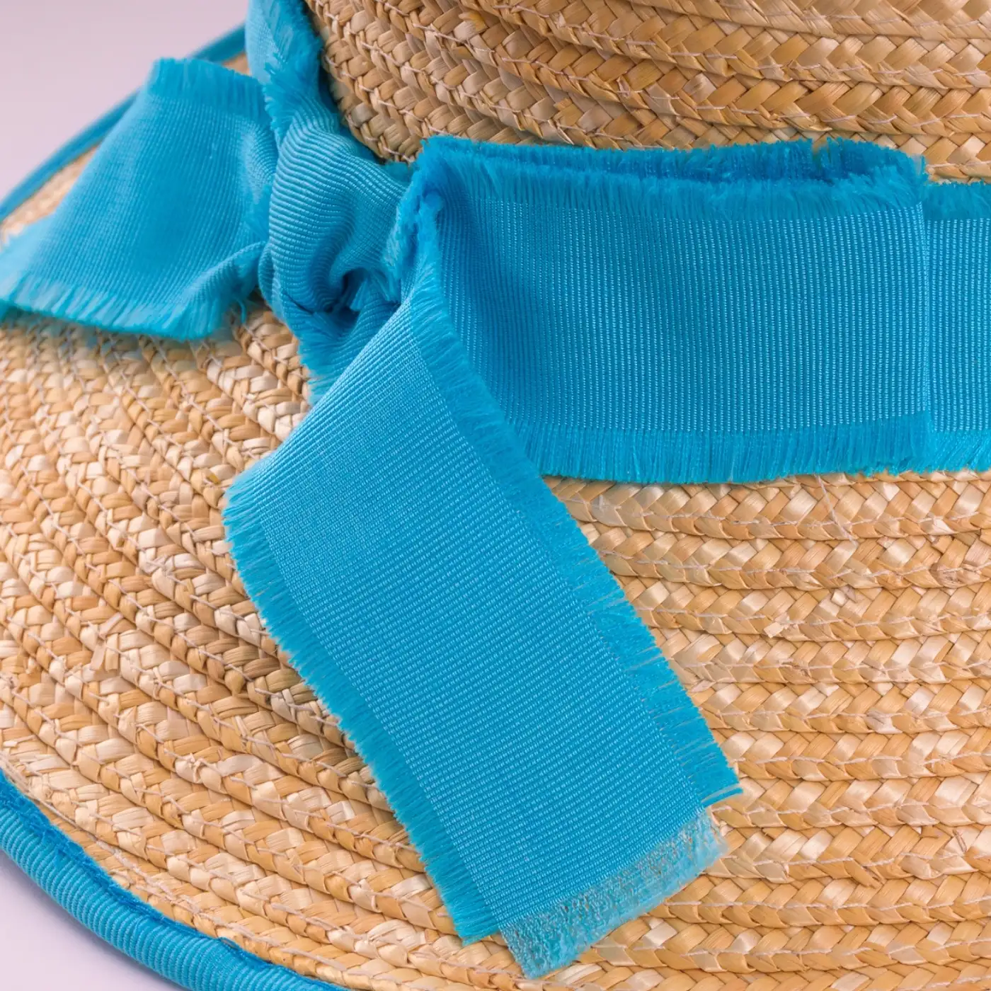 Cappello con Fiocco in Paglia di Firenze