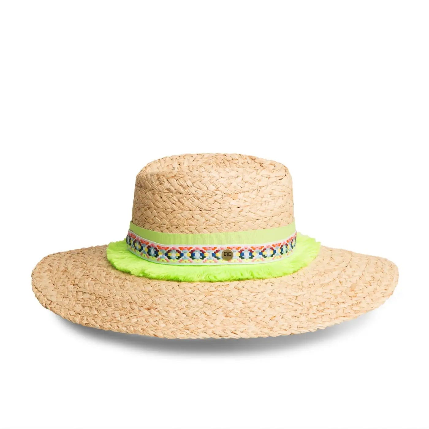 Cappello da Mare a Tesa Larga in Rafia