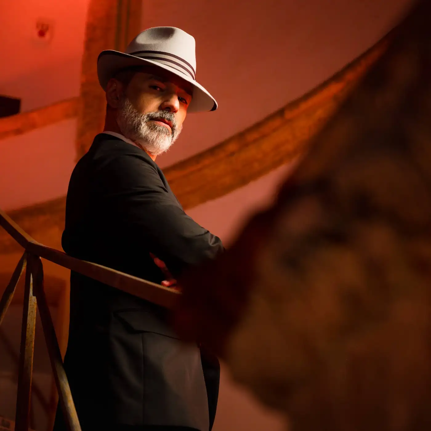 Cappello Trilby Jazz a Tesa Media in Feltro di Lana Merinos