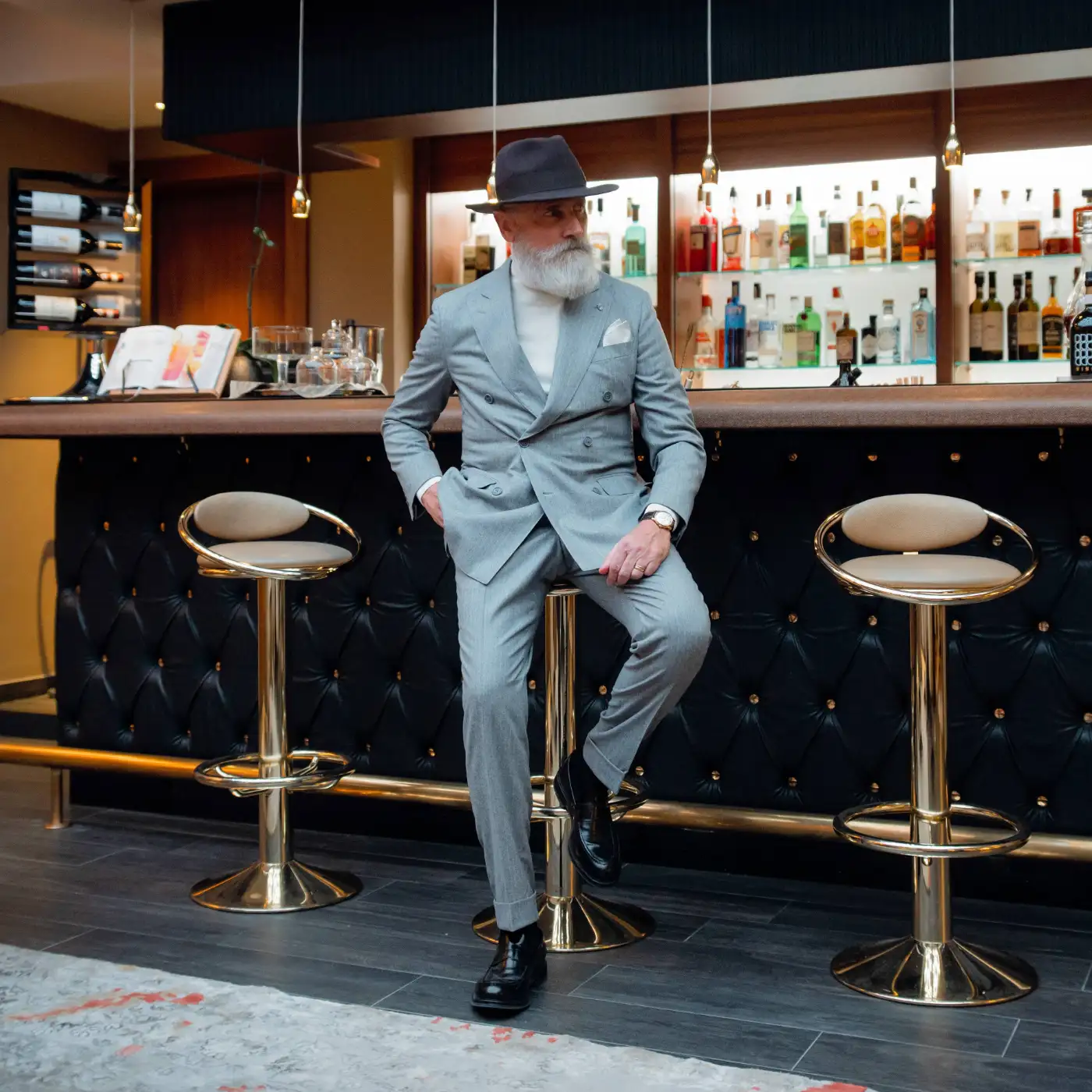 Cappello Fedora Coccos in Feltro di Lana Merinos