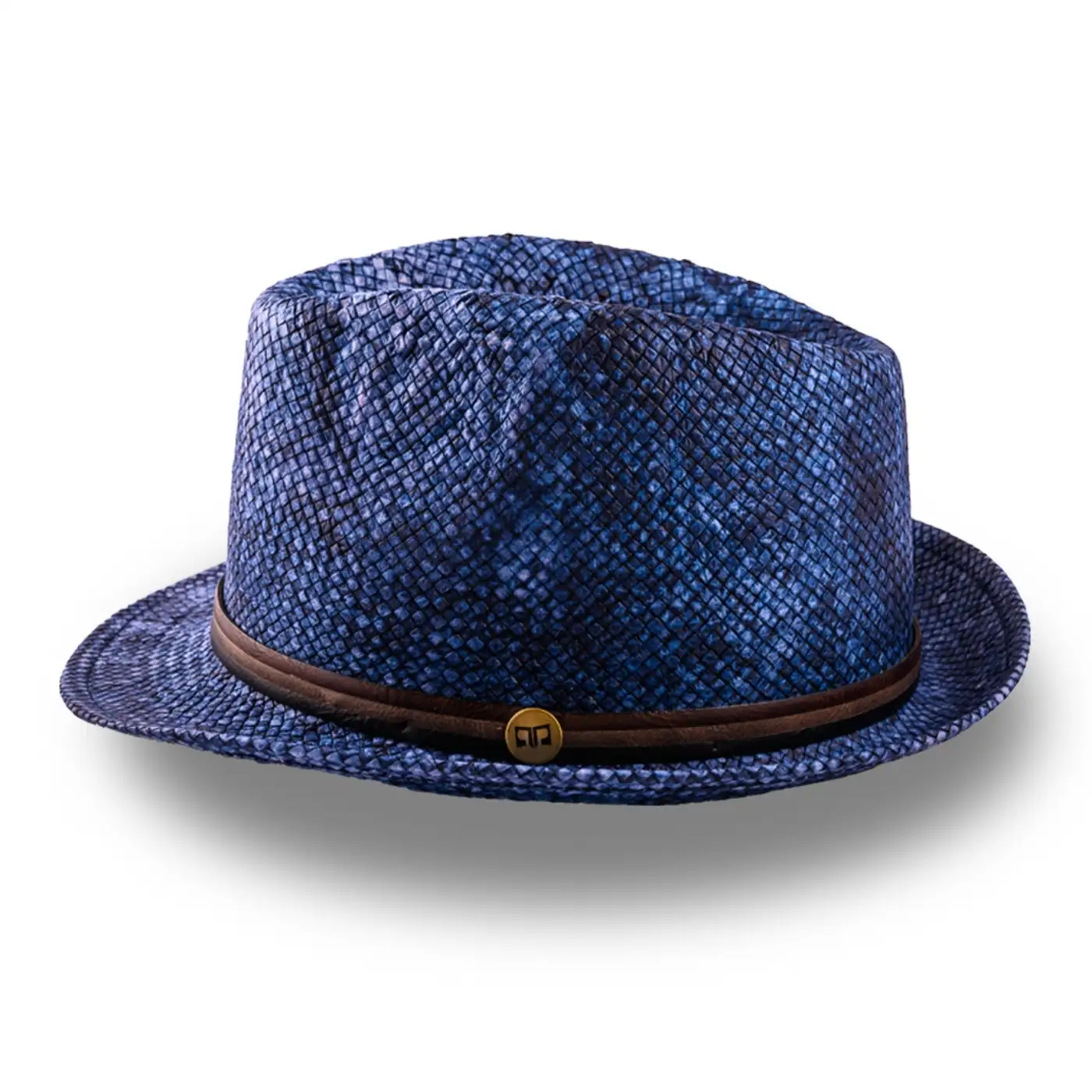 Cappello Trilby a Tesa Corta Stonewashed