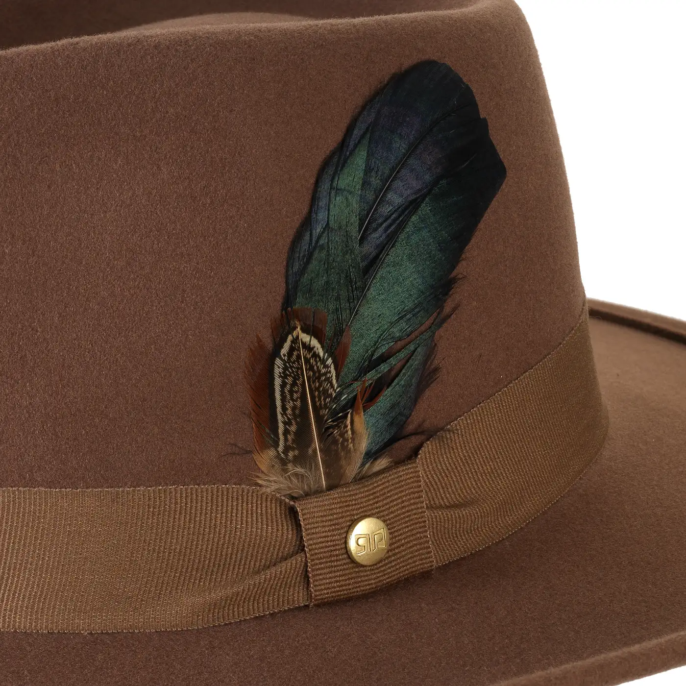 Cappello Australiano in Feltro di Morbido Cashmere Antipioggia