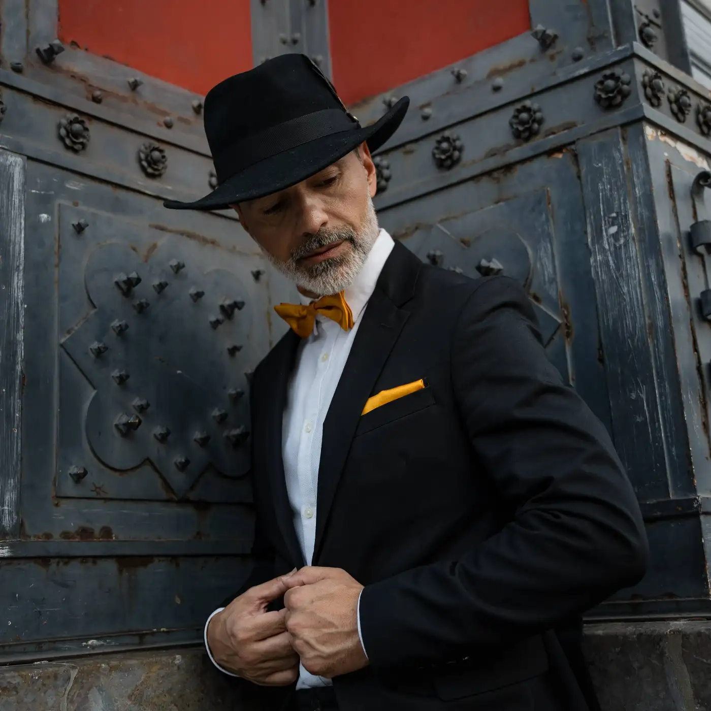 Cappello Australiano in Feltro di Morbido Cashmere Antipioggia